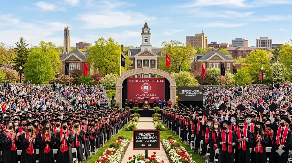 Featured image for “North Central College Graduation: A Joyous Celebration for the Class of 2026”