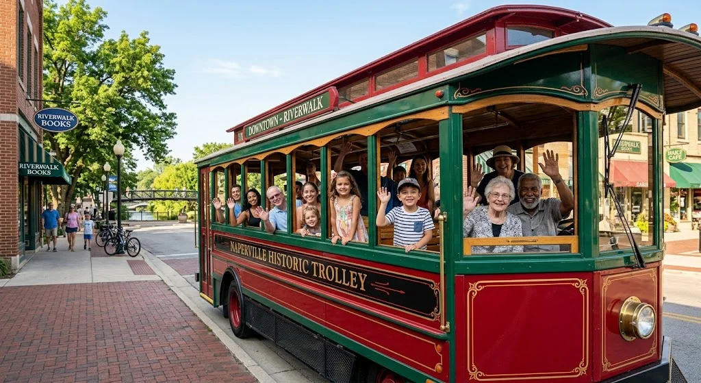 5 Delightful Stories From the Historic Trolley Tours of Naperville
