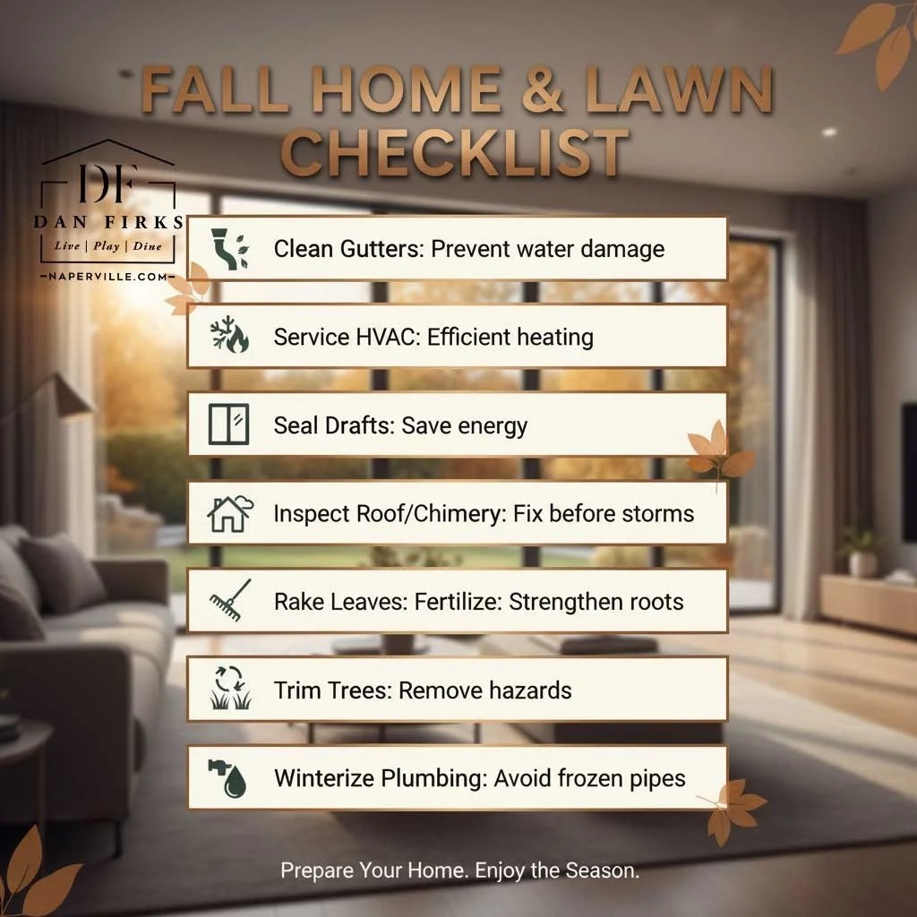 Featured image for “Fall Home and Lawn Maintenance Tips for Naperville Residents”