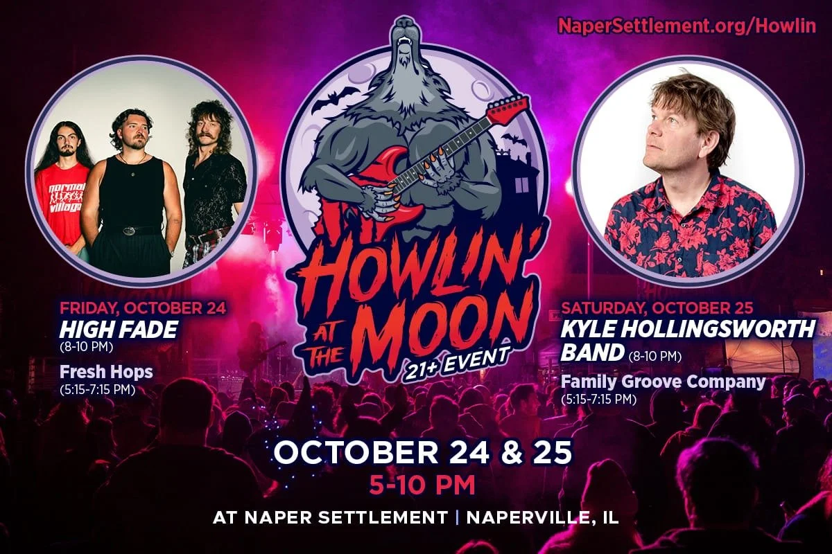 Howlin at the Moon 2025 at Naper Settlement