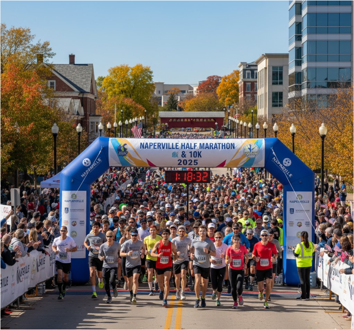 Naperville Half Marathon and 10K 2025