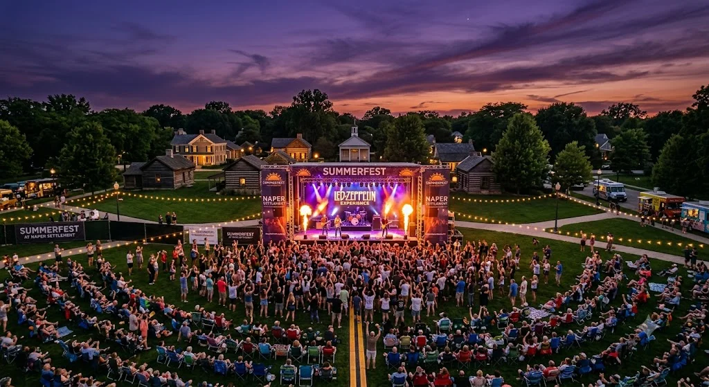 5 Great Reasons to Rock Out at Naper Nights – Naperville Summer Concert Series