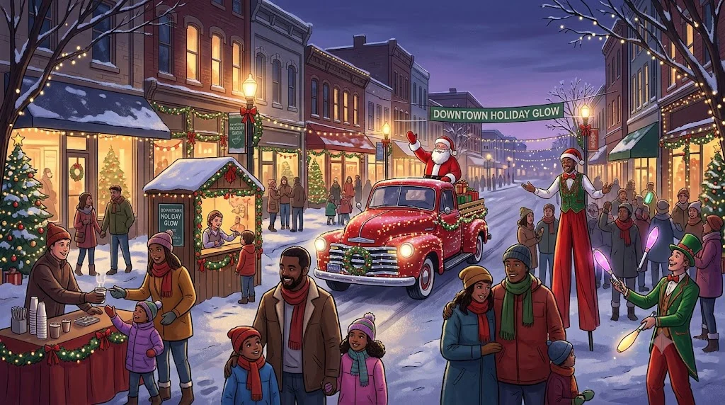 Featured image for “Downtown Holiday Glow”