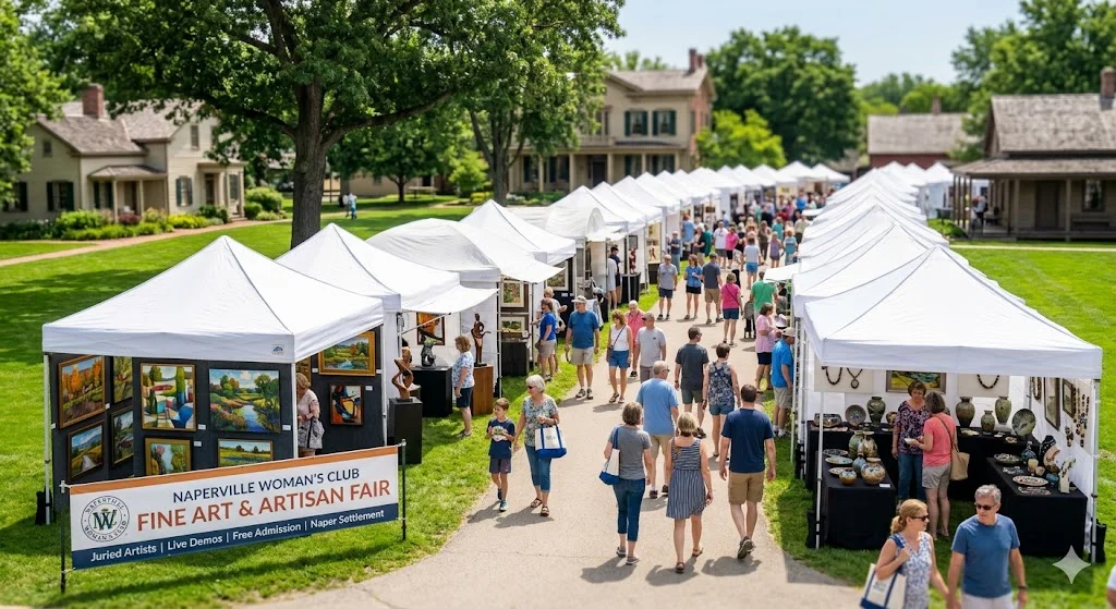 Featured image for “Naperville Woman’s Club Fine Art & Artisan Fair”