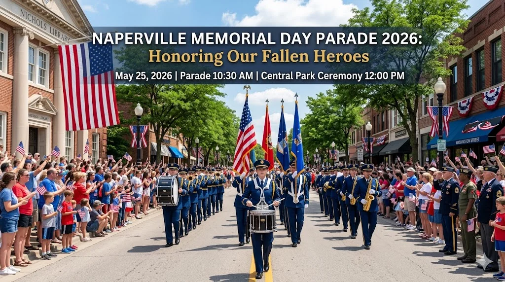 Featured image for “Naperville Memorial Day Parade: Honoring Our Fallen Heroes”