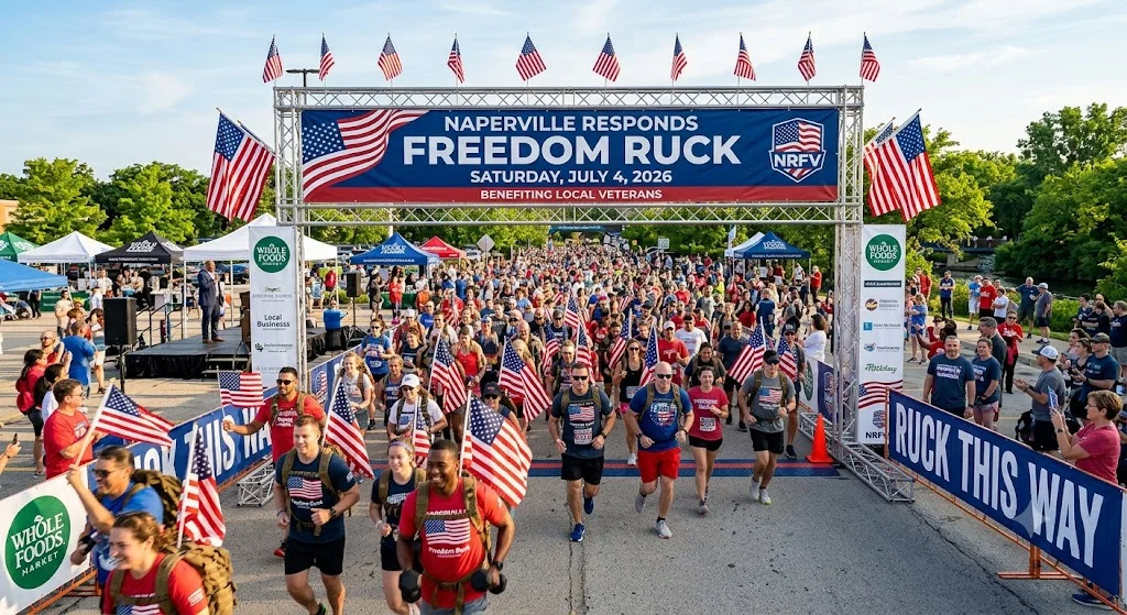Featured image for “1 Amazing Way to Honor Veterans: Naperville Responds Freedom Ruck”