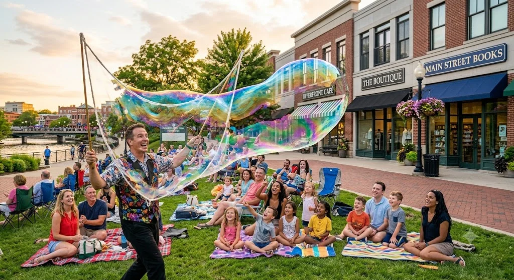 3 Magic Reasons to See BLOCK 59: The Bubble Show This Week