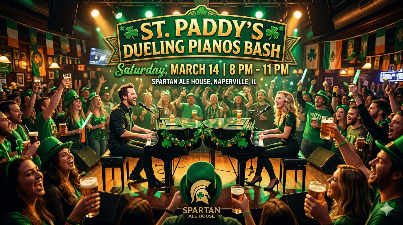 Dueling Pianos Bash at Spartan Ale House | St. Paddy’s 2026