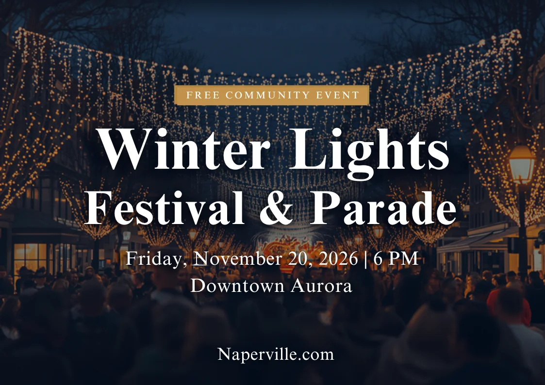 Naperville 12 Featured image for “Aurora Winter Lights Festival and Parade”