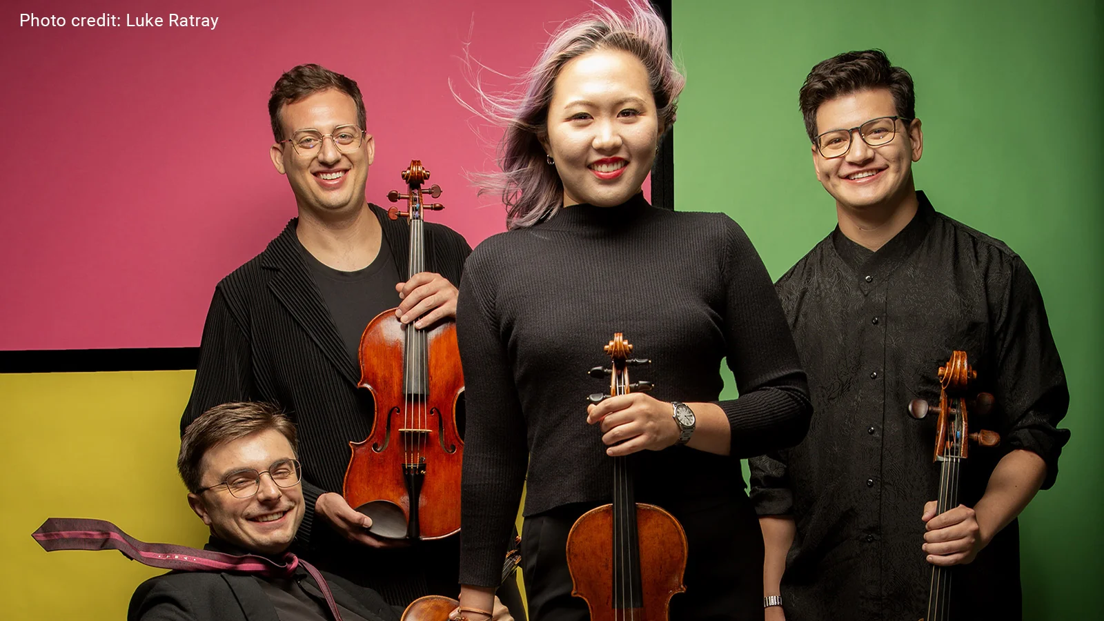 Featured image for “Balourdet Quartet Faculty Recital at Wentz Concert Hall”