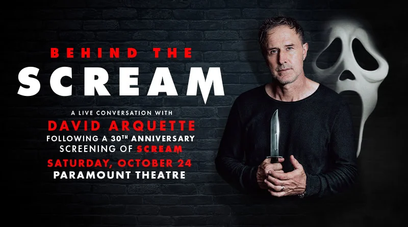 Behind the SCREAM: A Live Conversation with David Arquette, event in Naperville, IL