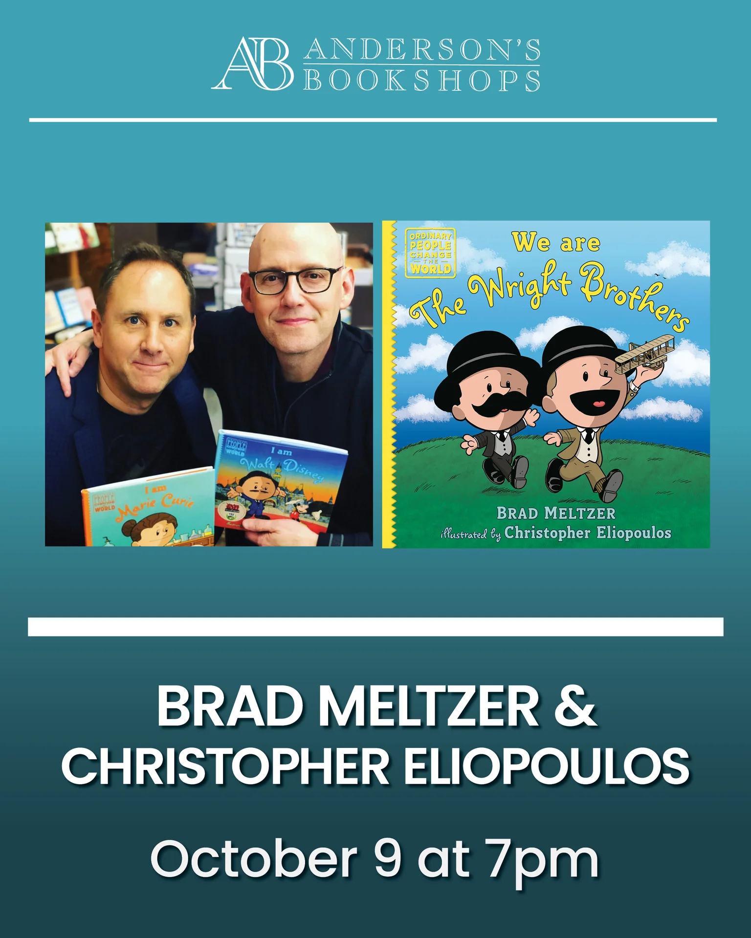 Featured image for “Brad Meltzer and Christopher Eliopoulos: We Are the Wright Brothers”