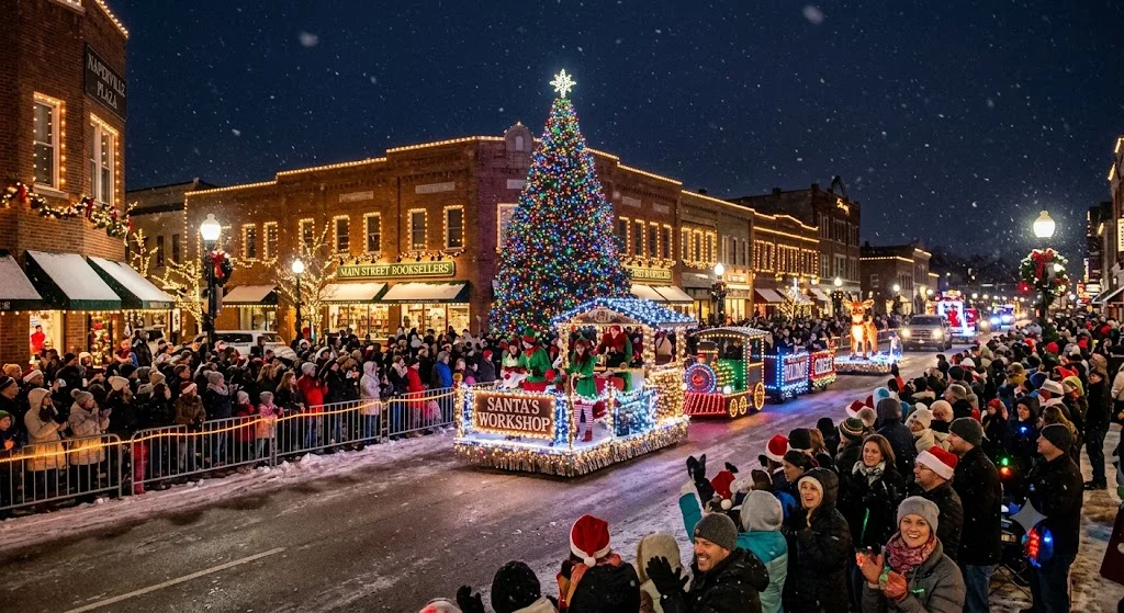 Naperville 16 Featured image for “Downtown Naperville Grand Illumination & Parade of Lights 2026”