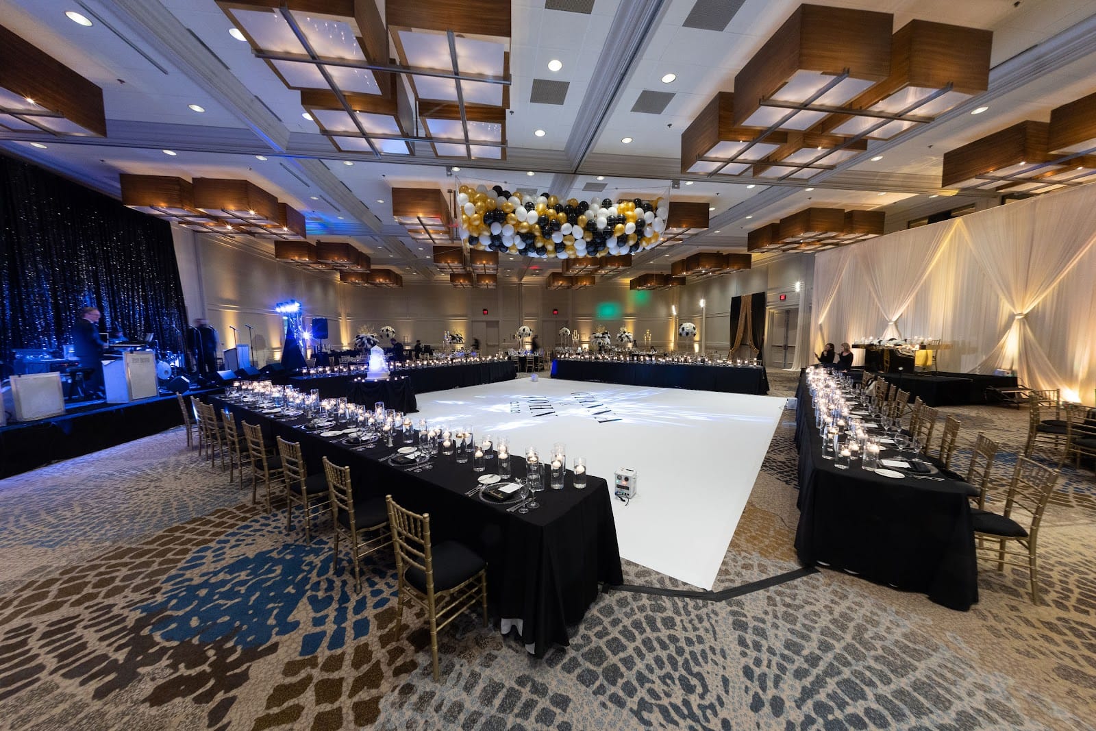 Satin Chair Event Decor & Rental in Naperville - signature dining scene