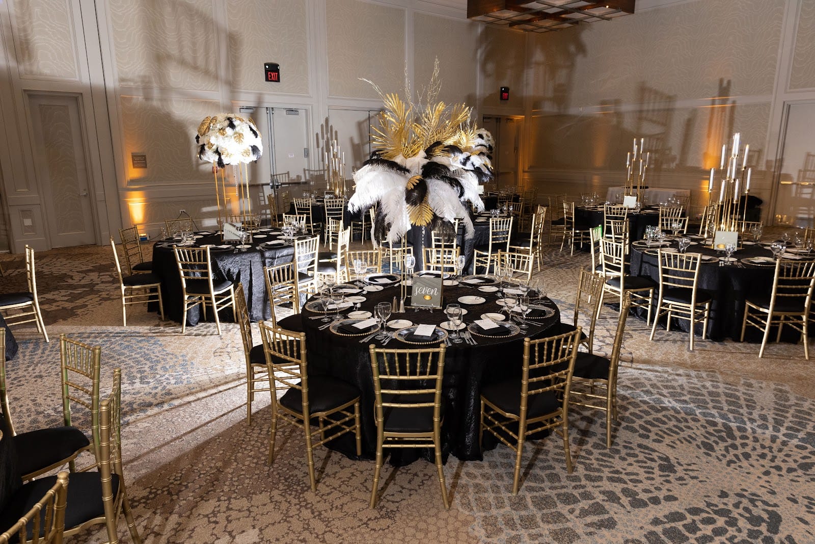 Satin Chair Event Decor & Rental in Naperville - signature dining scene