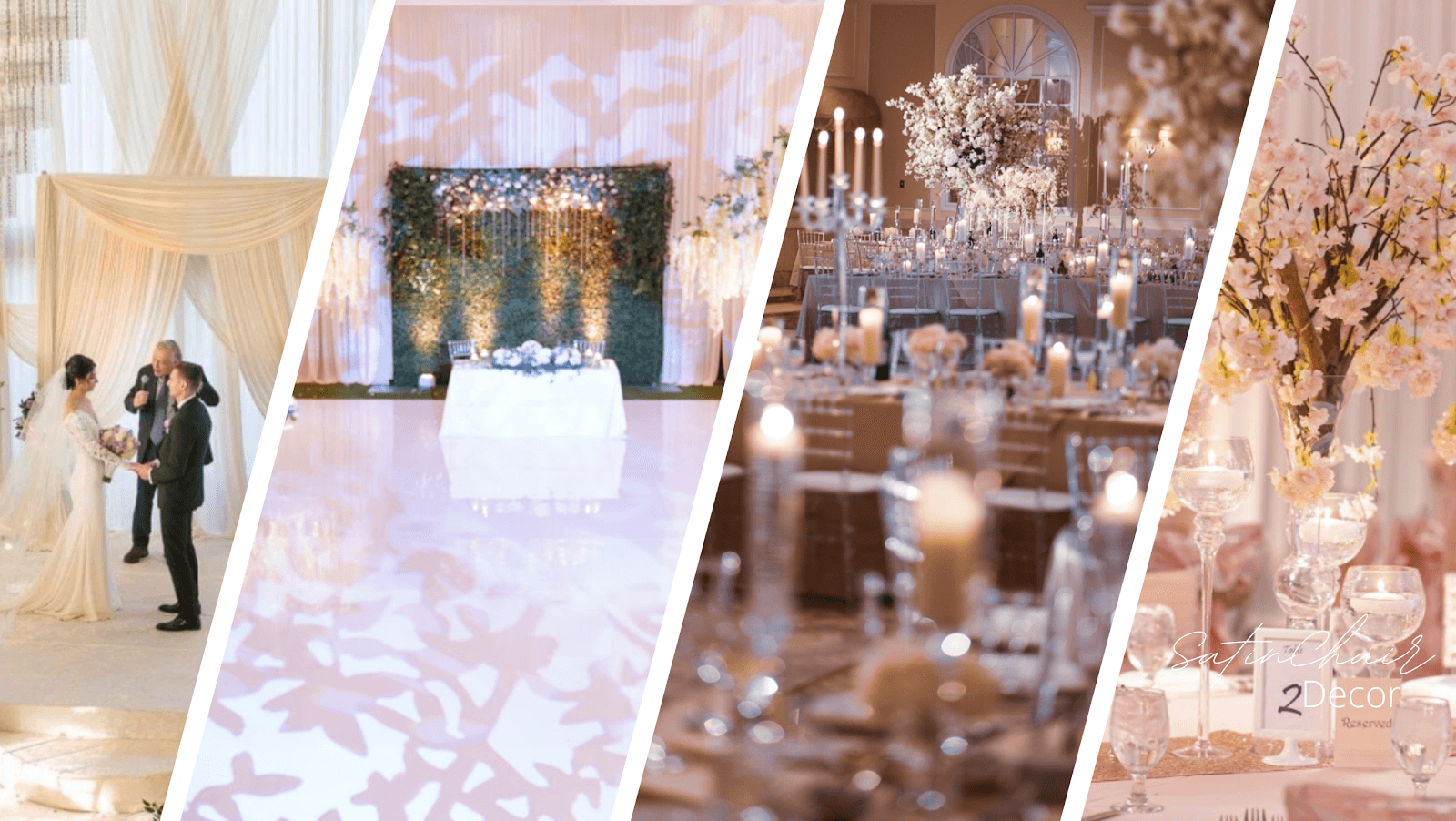 Satin Chair Event Decor & Rental in Naperville - signature dining scene