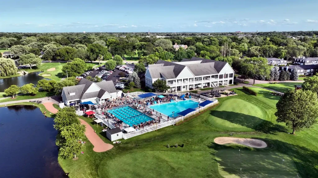 Cress Creek neighborhood Naperville IL established homes mature trees golf course 2026