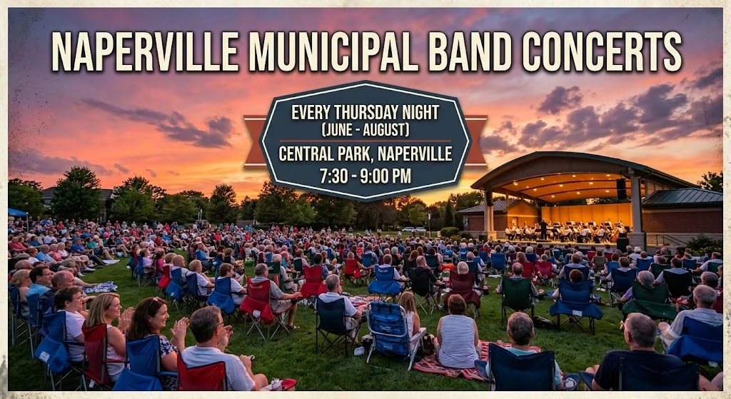 Featured image for “7 Incredible Naperville Municipal Band Concerts You Can’t Miss This Summer”
