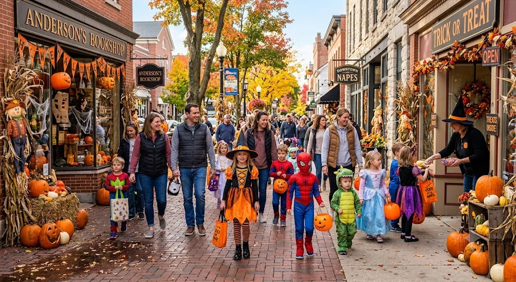 Naperville 20 Featured image for “Downtown Naperville Trick or Treat”
