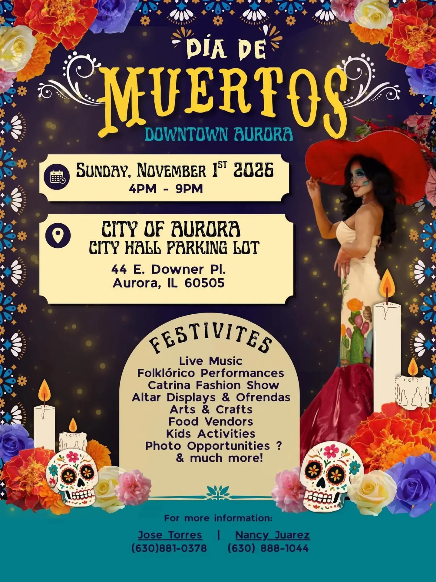 Naperville 10 Featured image for “Dia de Muertos Celebration in Downtown Aurora”