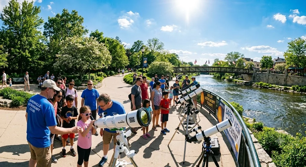 Naperville 8 Featured image for “Solar Saturday – Naperville Astronomical Association”
