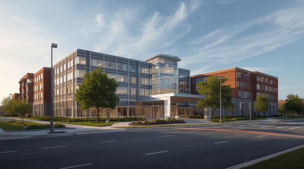 Endeavor Health Edward Hospital in Naperville Illinois providing nationally-ranked retirement healthcare services for best cities to retire 2026