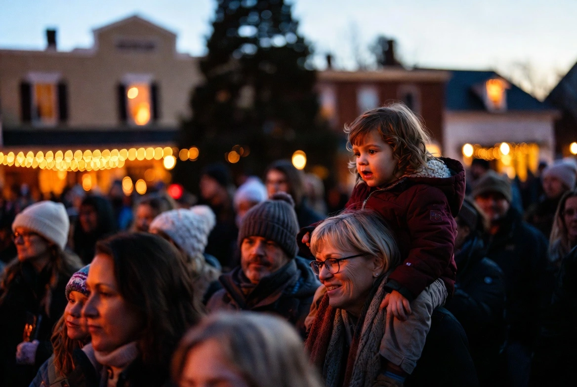 Naper Settlement Holiday Tree Lighting Ceremony