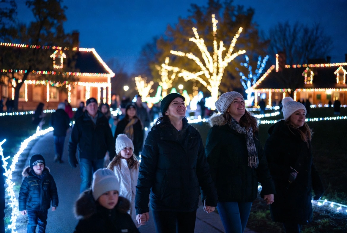 NaperLights 2025 – A Dazzling Holiday Display Along the Riverwalk