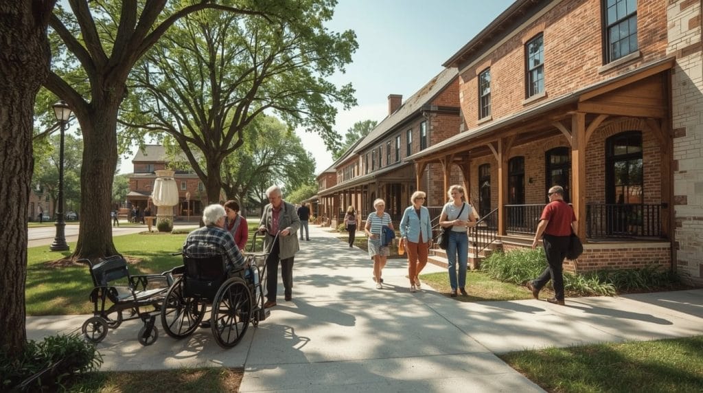 Naper Settlement living history museum in Naperville Illinois offering cultural engagement for retirees in best cities to retire 2026