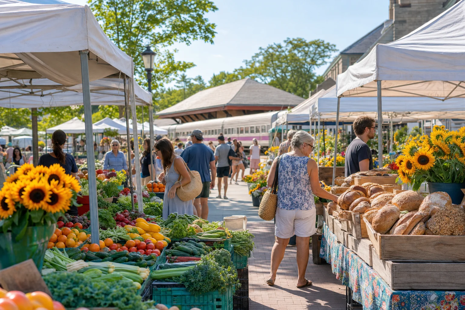 Featured image for “Naperville Farmers Market at 5th Avenue Station”
