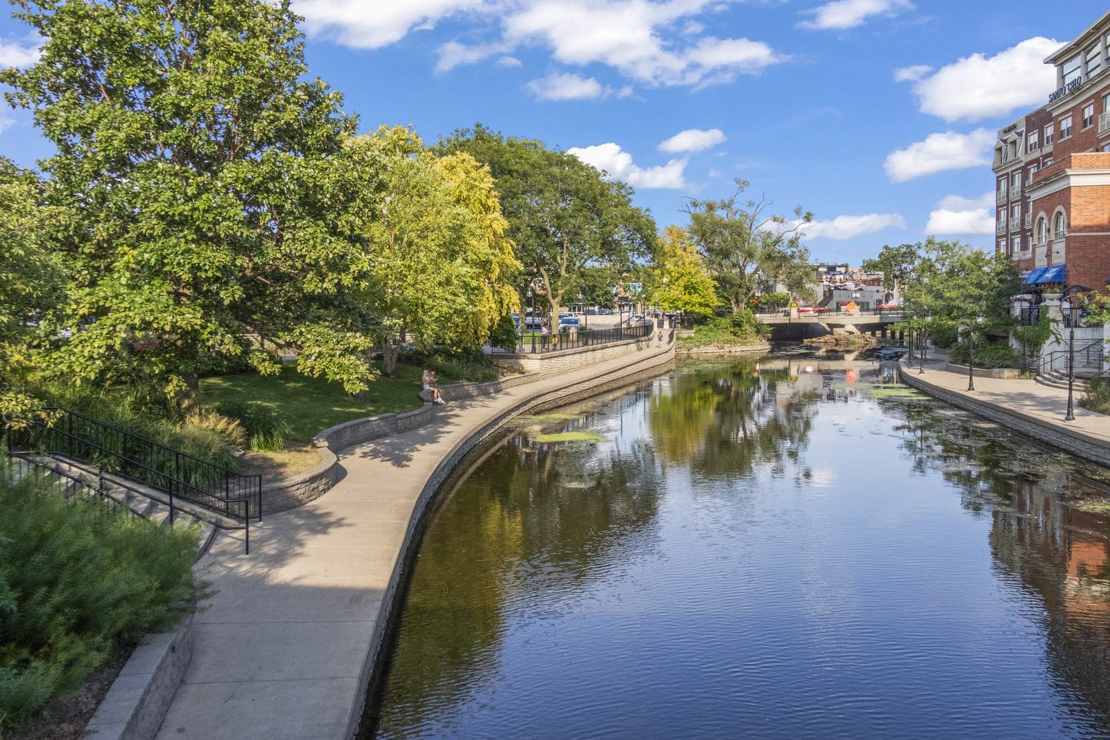 Naperville Riverwalk in 2026, the downtown backdrop for the local home selling timeline