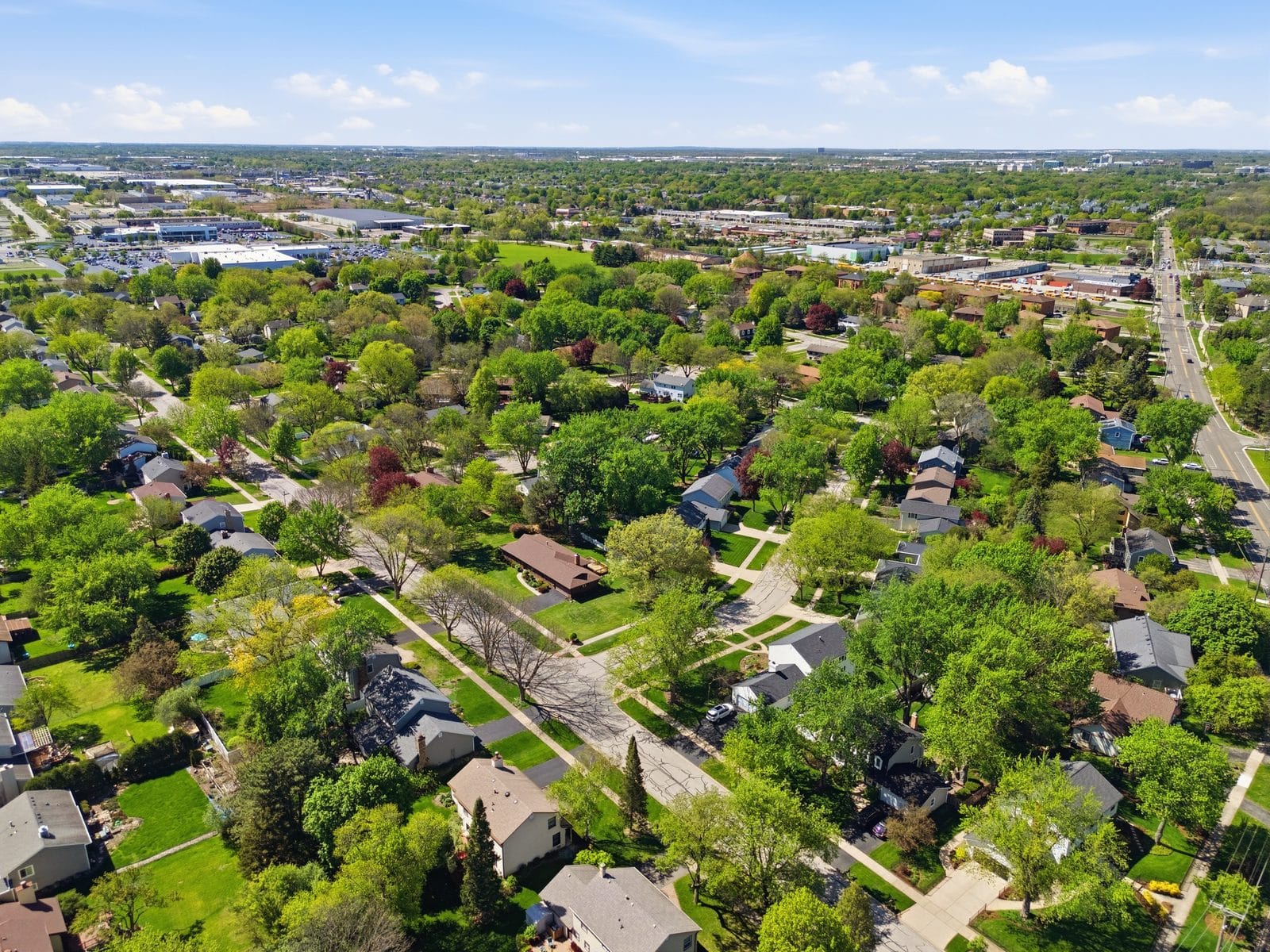 Naperville homes from above in 2026, the nearby sales behind a listing agent price