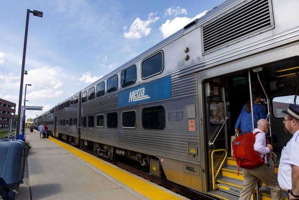 Naperville Illinois Metra BNSF station for Chicago commuters relocating 2026