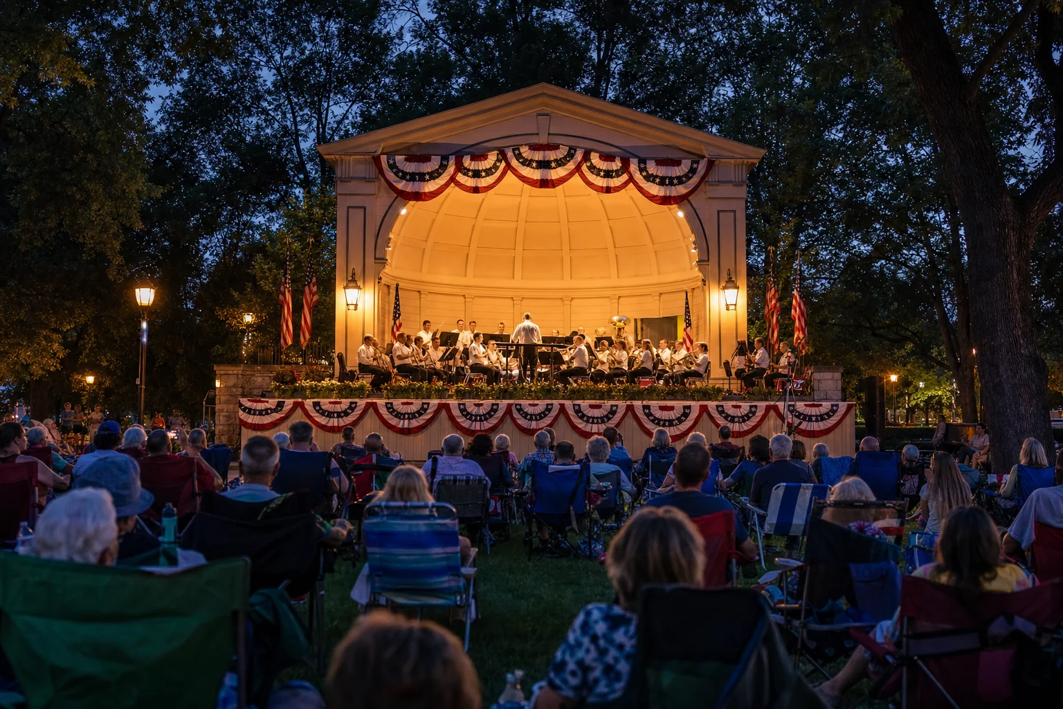 Featured image for “Naperville Municipal Band: Happy 250th America!”