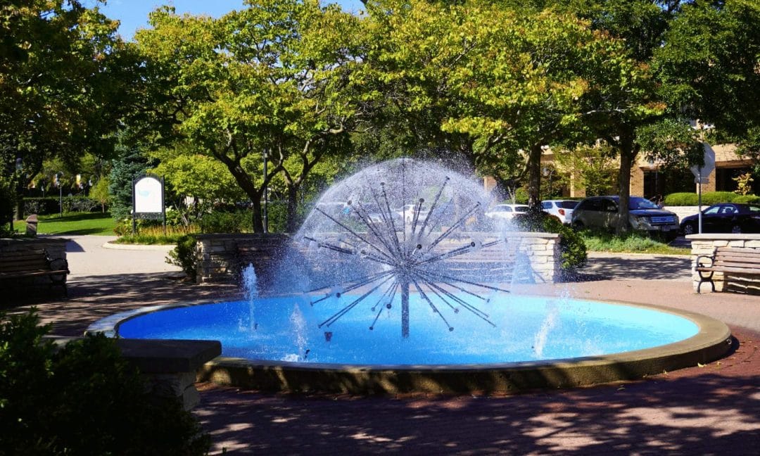 Moving to Naperville: A Newcomer's Starter Guide 1 naperville riverwalk dandelion fountain downtown 1