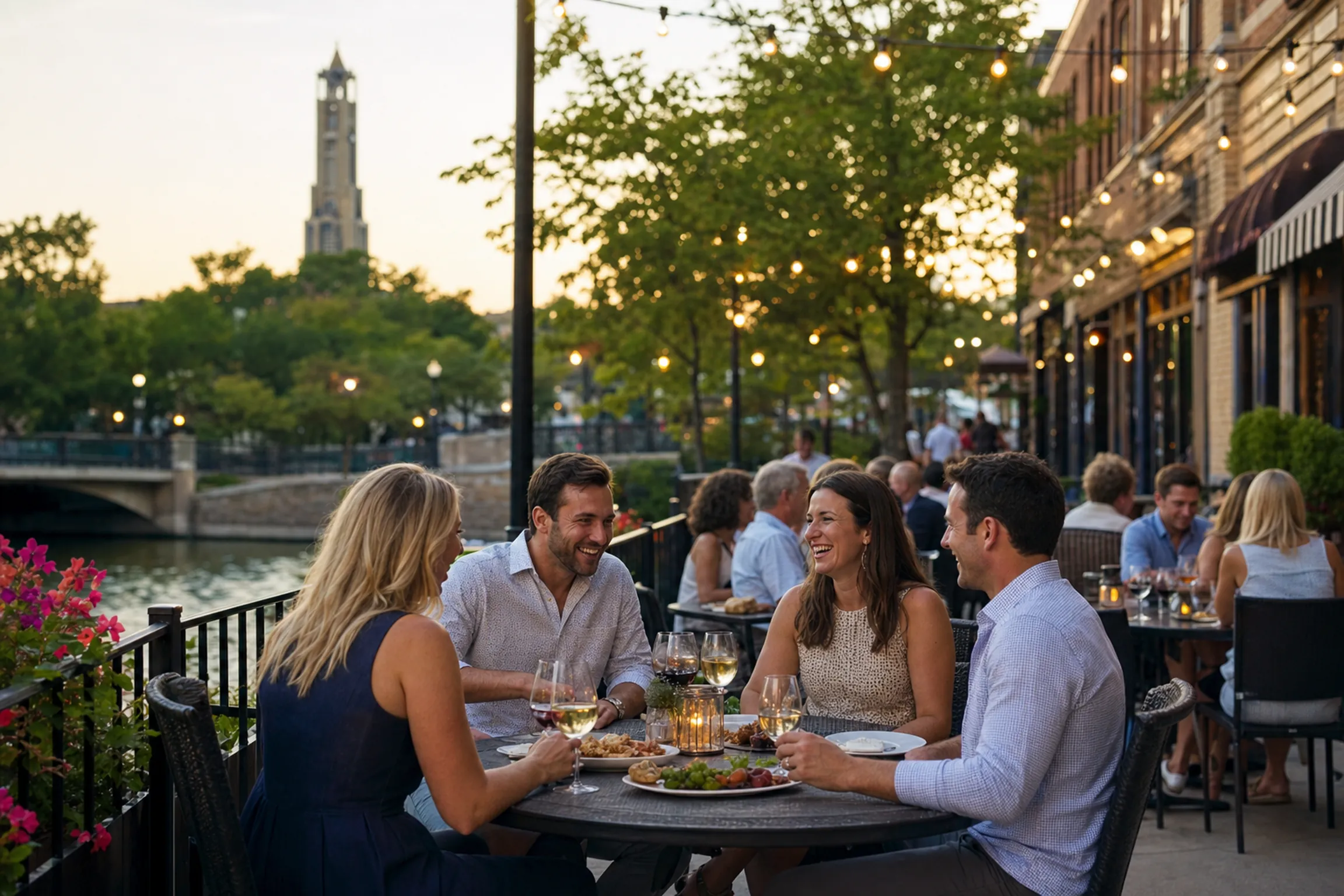 Featured Image for “Outdoor Dining in Naperville: 10 Best Patios and Rooftops (2026)”