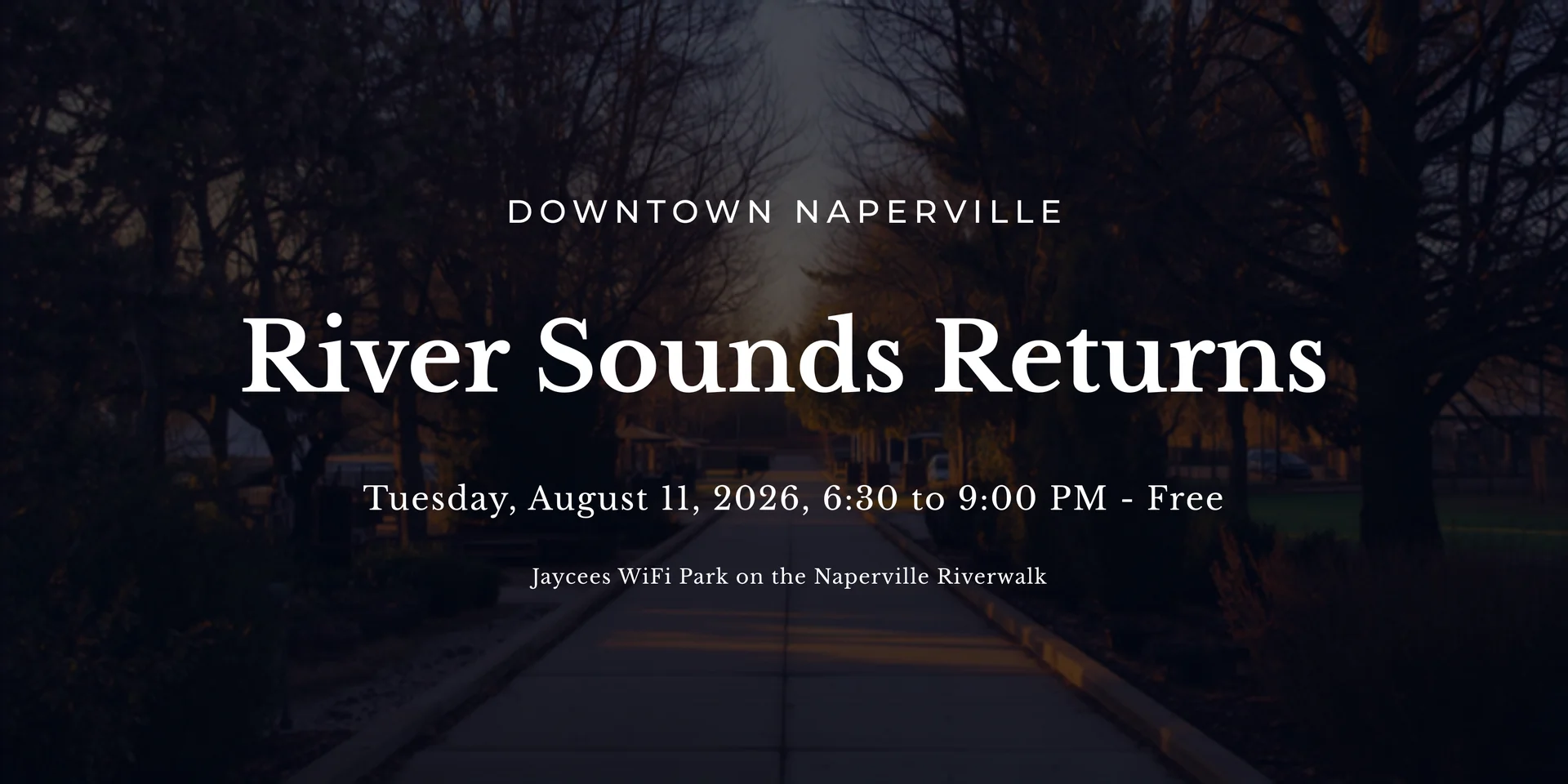 Featured image for “River Sounds – Returns!”