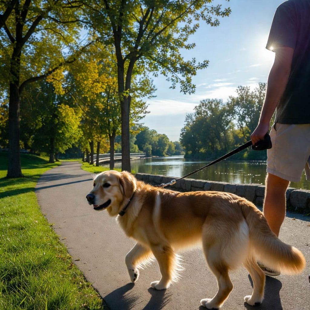 Springbrook Prairie Dog Park Naperville Off-Leash Area Dogs running off-leash at Springbrook Prairie Dog Park near Naperville Illinois 2026