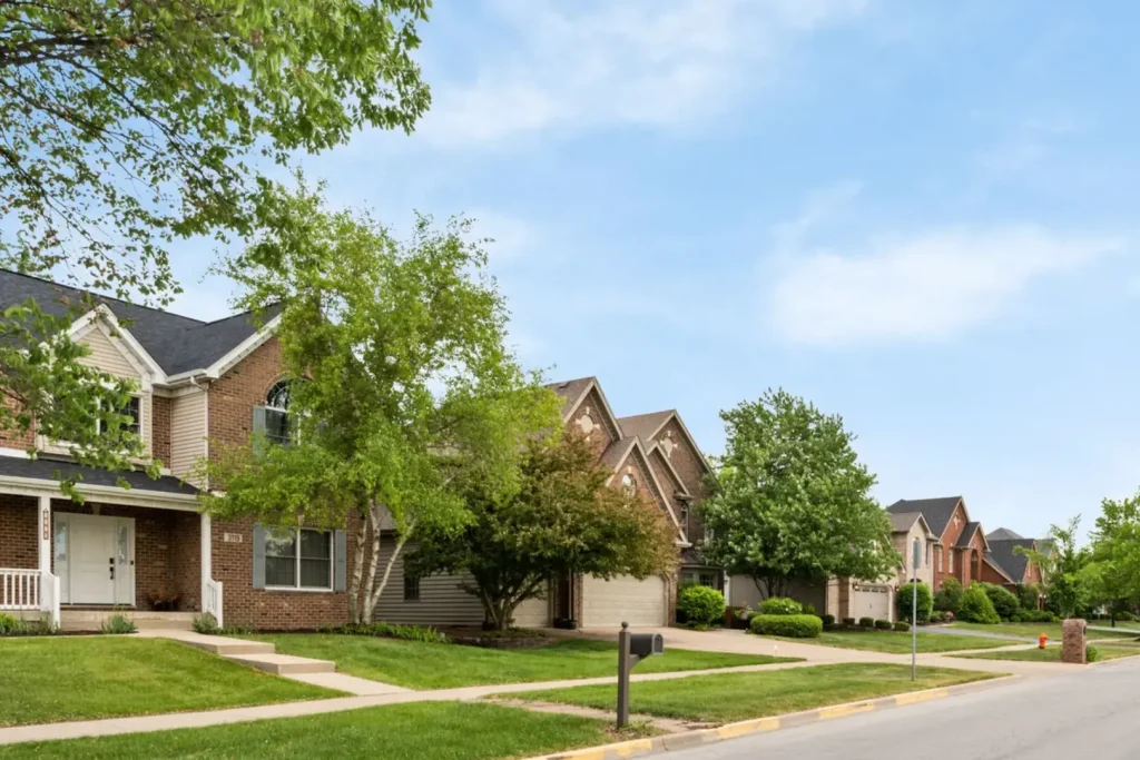 Tall Grass neighborhood Naperville IL walking trail family homes 2026