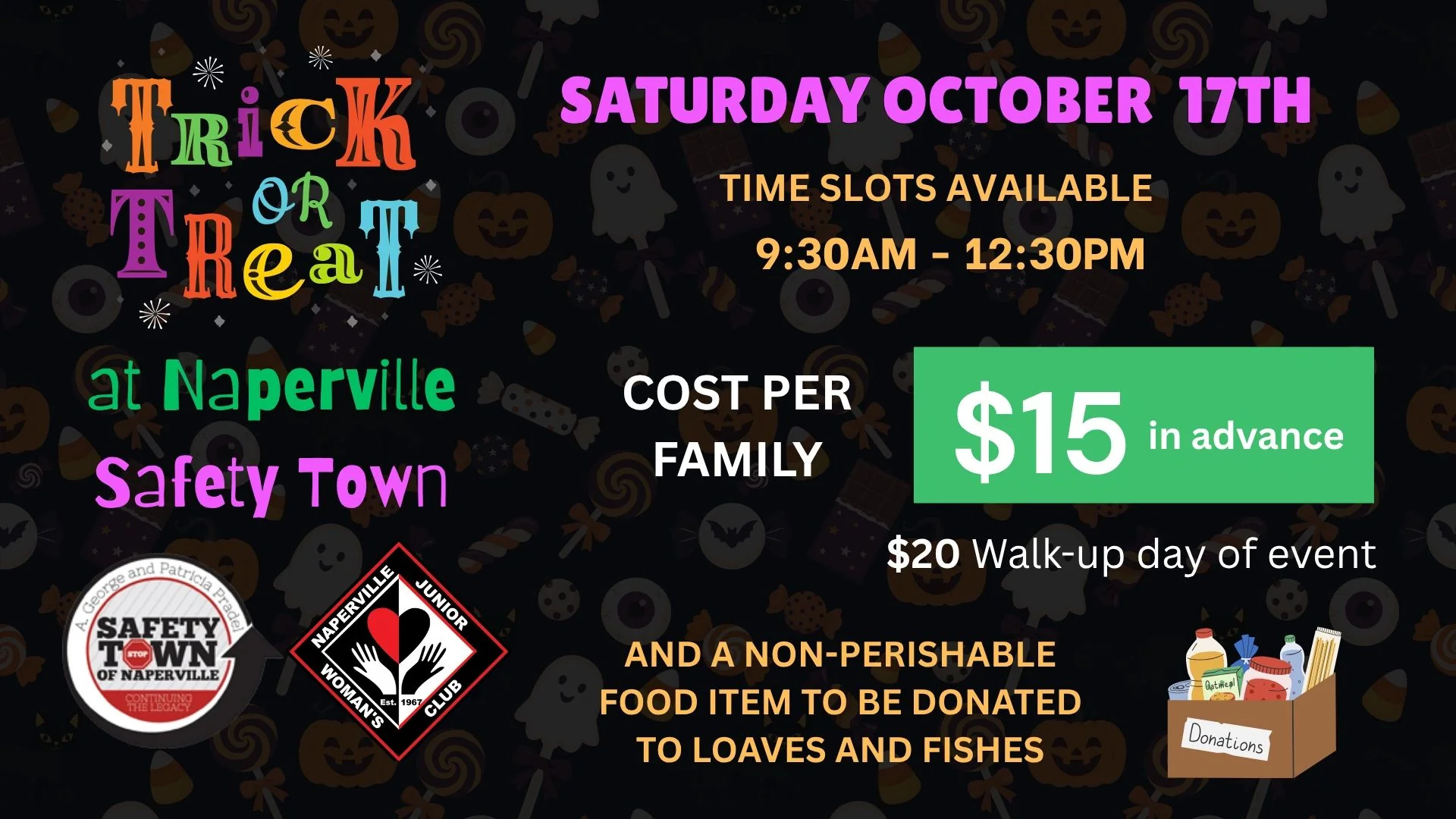 Featured image for “Trick-or-Treat at Naperville Safety Town”