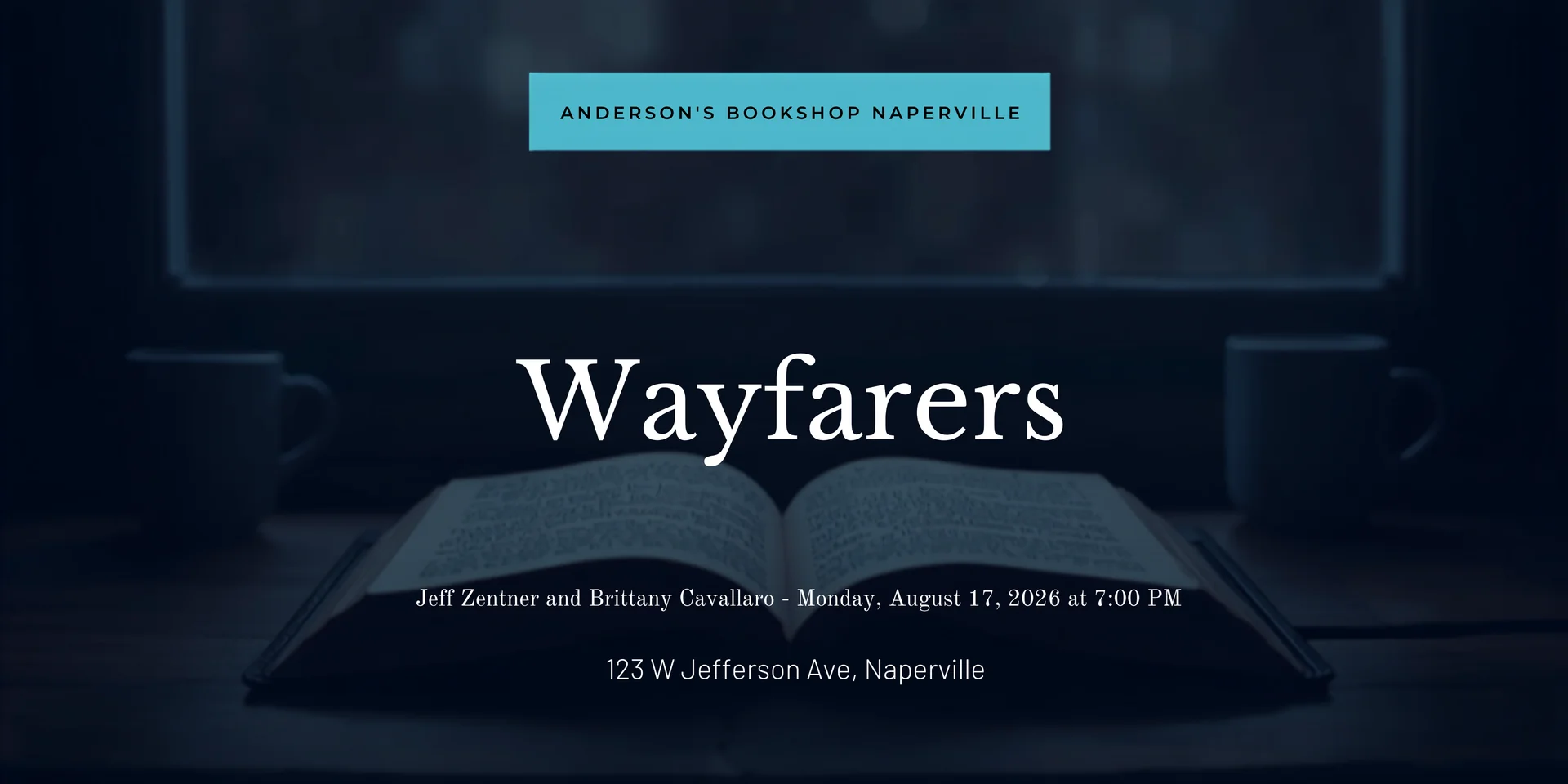 Featured image for “Wayfarers: Jeff Zentner and Brittany Cavallaro”