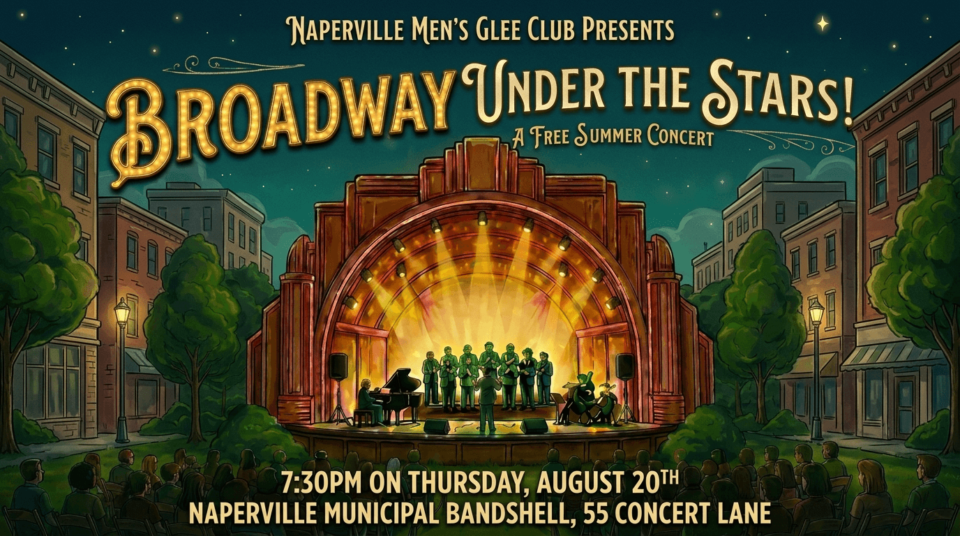 Naperville 6 Featured image for “Free “Broadway Under The Stars” Concert”