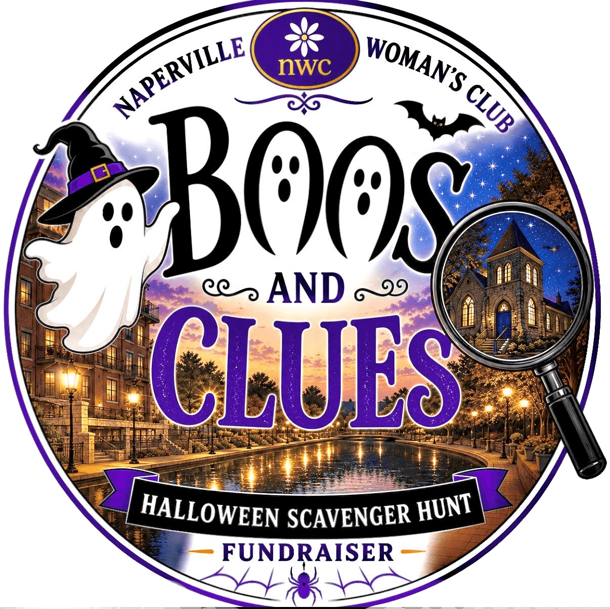 Naperville 2 Featured image for “Naperville Woman’s Club Boos & Clues Halloween Scavenger Hunt”