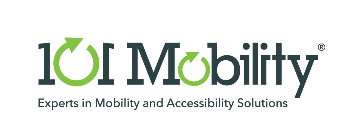 101 Mobility logo representing mobility and accessibility solutions serving Naperville, Illinois and surrounding communities.